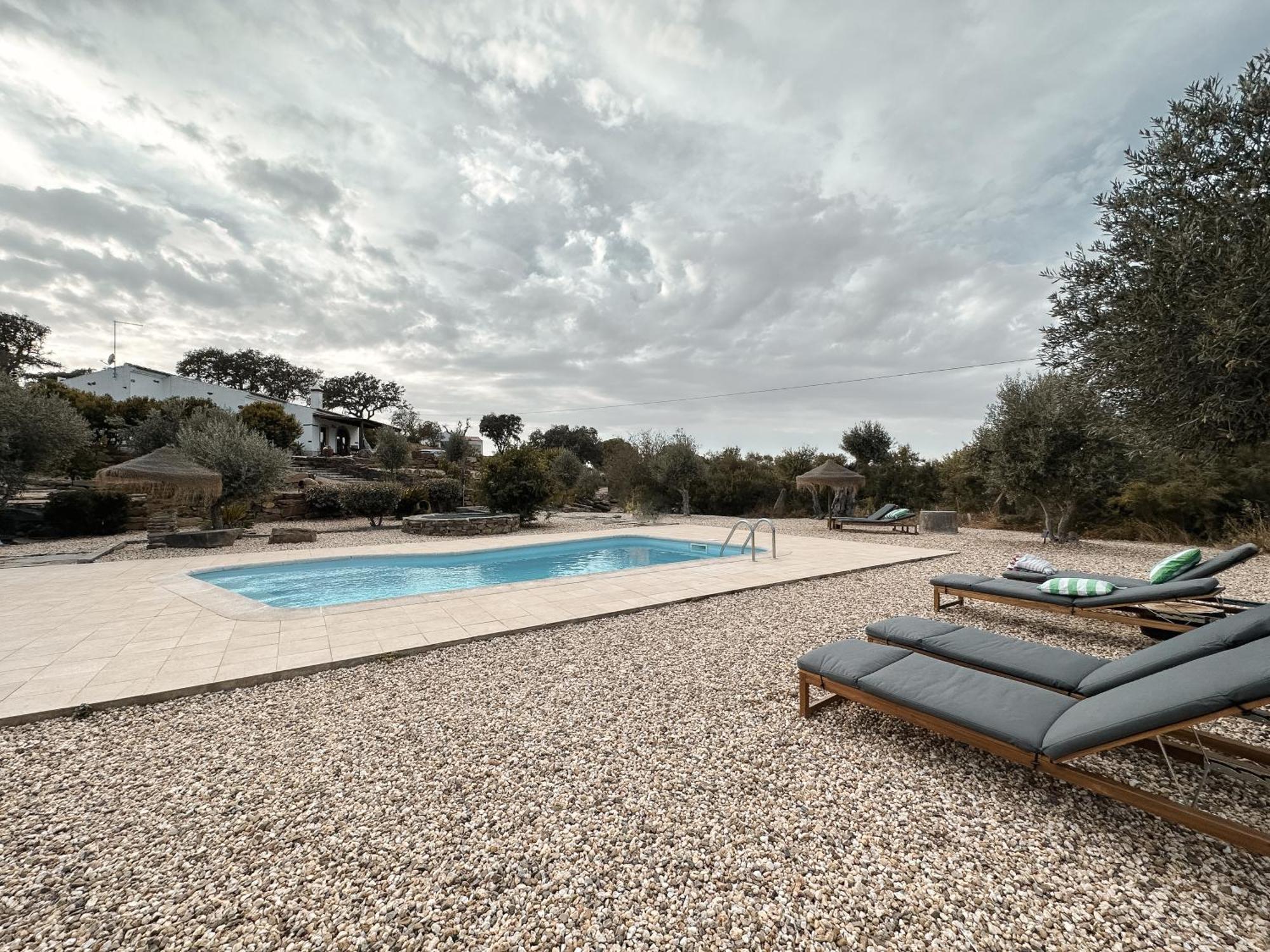 Corvatos Casas Do Monte Villa Almodôvar Dış mekan fotoğraf